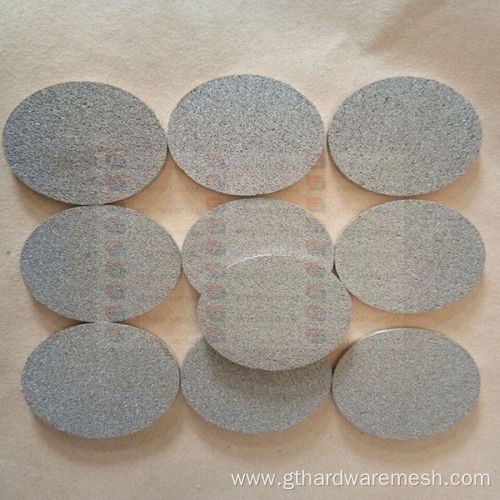 stainless steel bronze porous filter discs